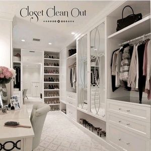 Closet Clean Out ✅
